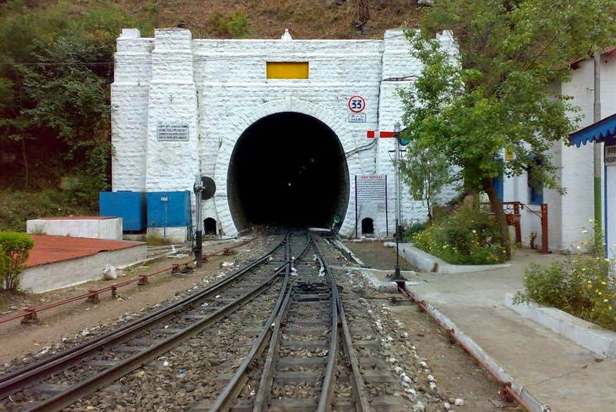 Haunted places in India- Barog Tunnel