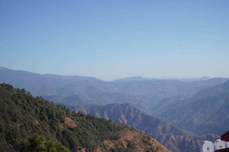 Visit to Kali Tibba Chail - Views from Kali Temple