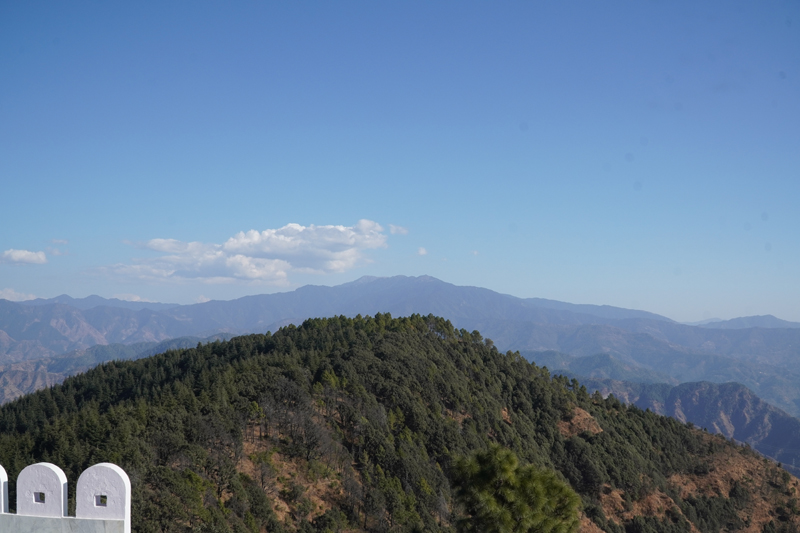 Visit to Kali Tibba Chail - Views from Kali Temple