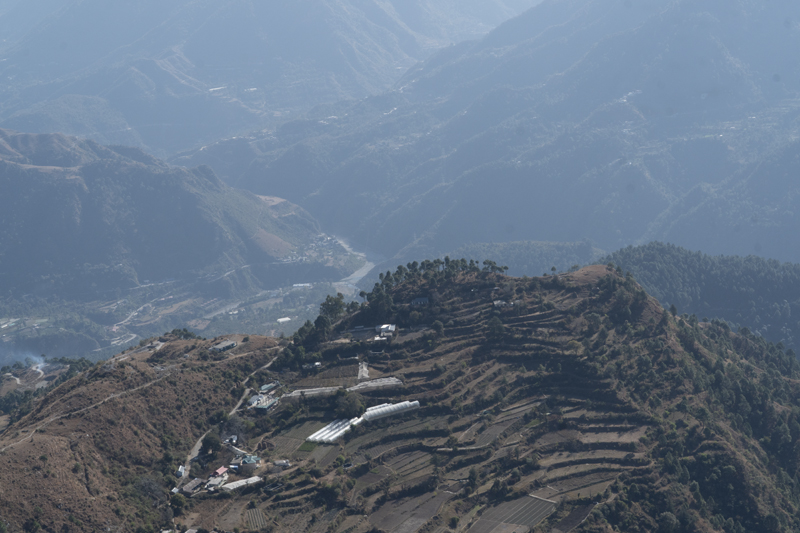 Visit to Kali Tibba Chail - Views from Kali Temple