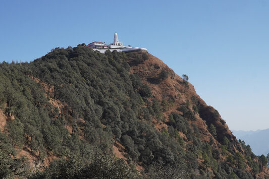 Visit to Kali Tibba Chail - Stunning view of Kali Temple